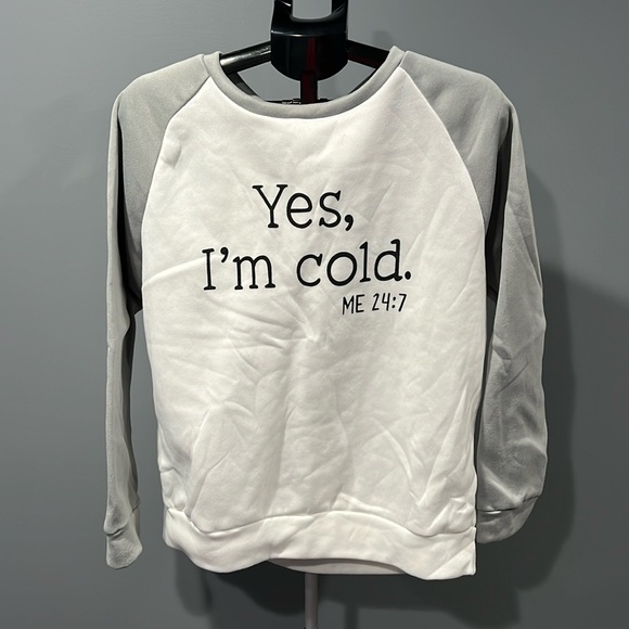 YES I’M COLD * Jersey - Picture 1 of 1